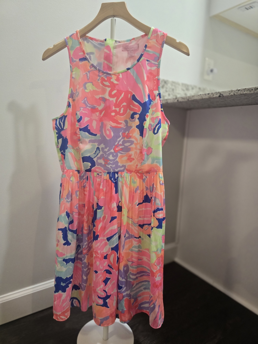 NWT Lilly Pulitzer Kassia Dress 8 Playa Hermosa Floral $178 Fit & Flare